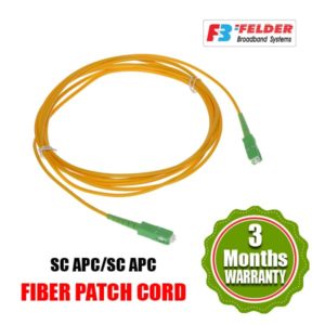 SC APC/SC APC FIBER PATCH CORD