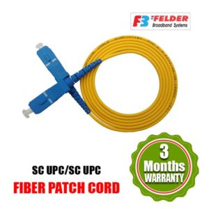 SC UPC FIBER PATCH CORD